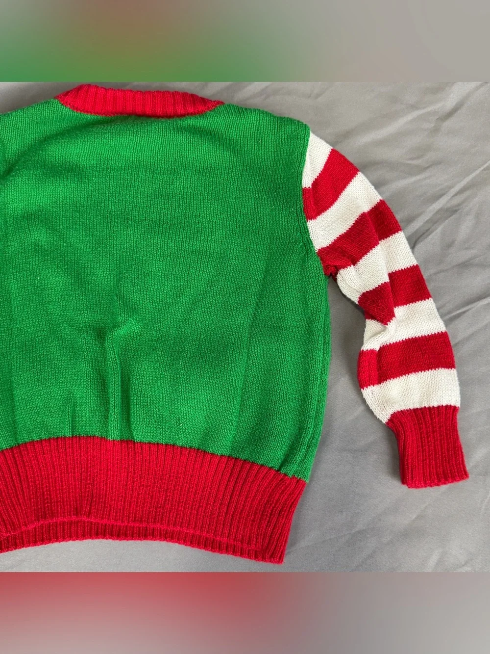 The Grinch “Define Naughty” Ugly Christmas Sweater 12 Month Dr Seuss